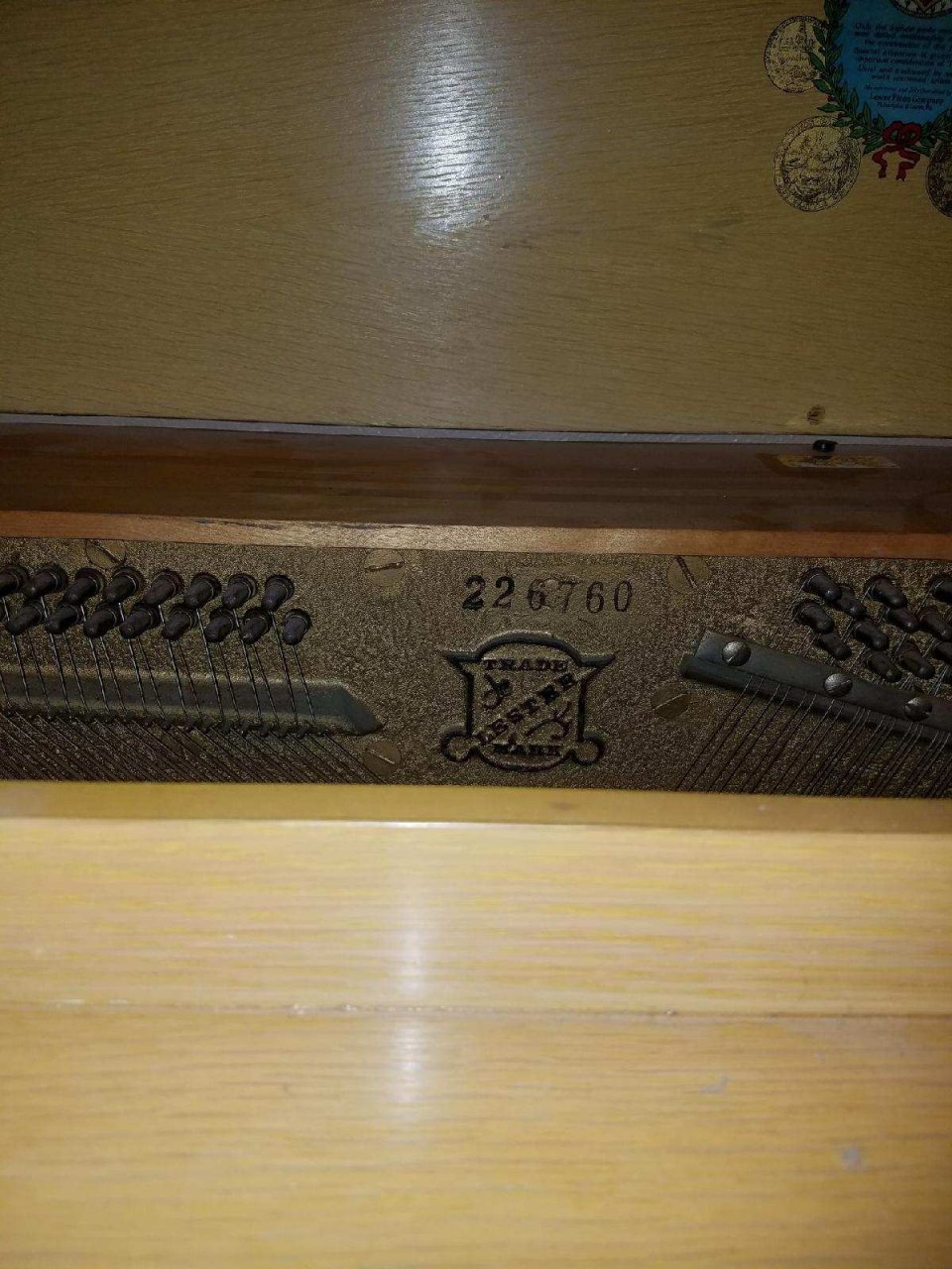 lester betsy ross spinet piano serial numbers