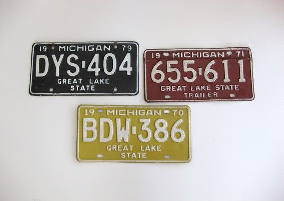 Ohio License Plate Sticker Colors Michigan